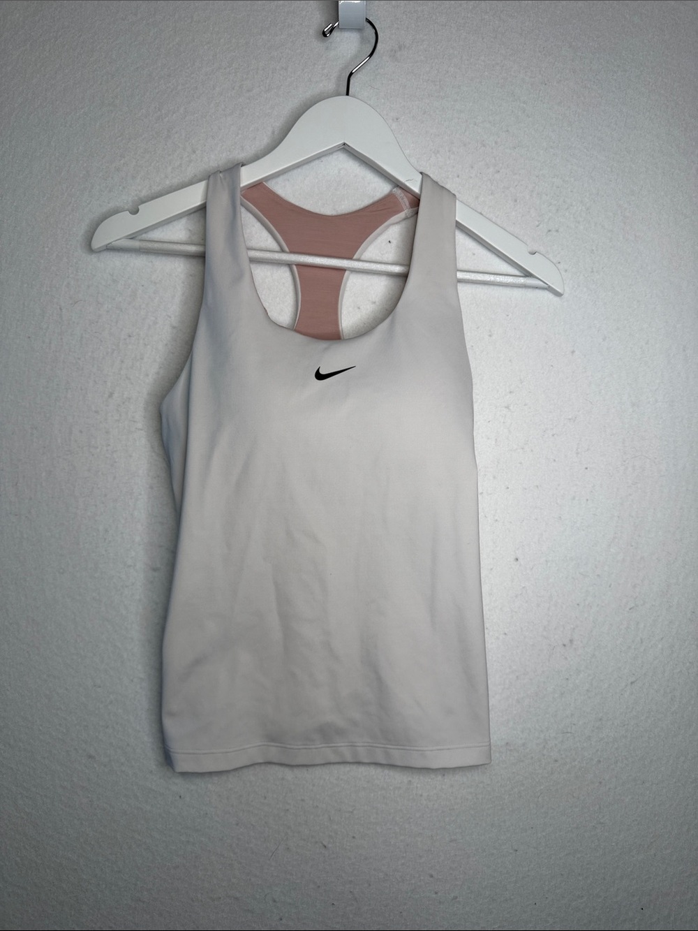 Nike White Racerback Women’s Running Tank Top